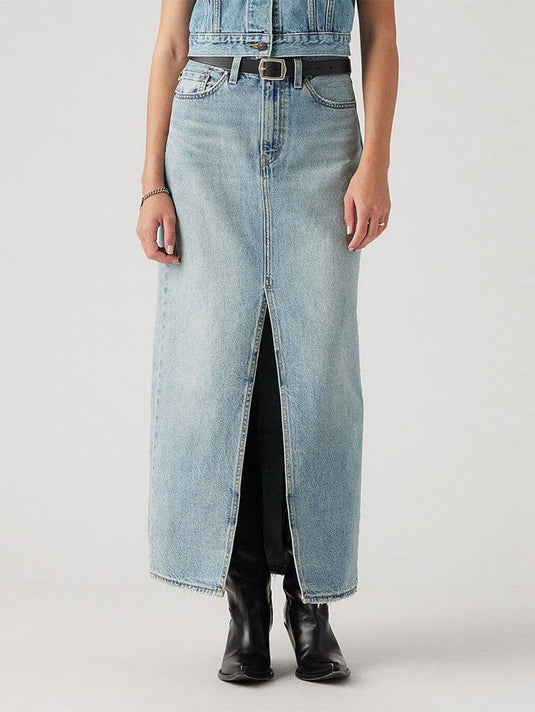 Levis Womens Ankle Column Skirt