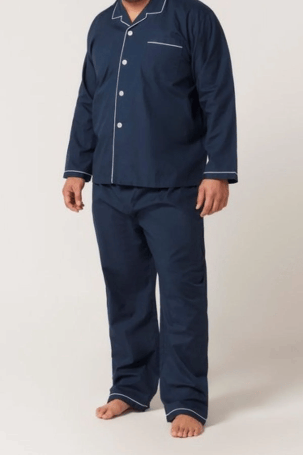 Load image into Gallery viewer, Contare Country Cotton Rich Long Sleeve Classic Set - French Navy
