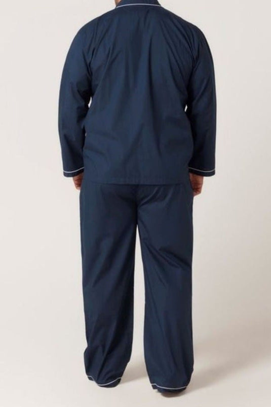 Contare Country Cotton Rich Long Sleeve Classic Set - French Navy