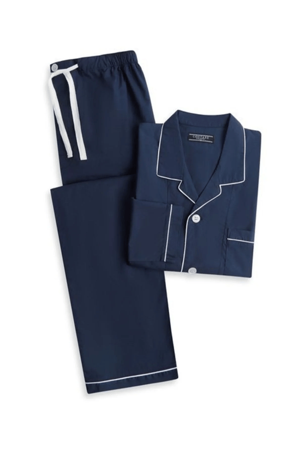 Load image into Gallery viewer, Contare Country Cotton Rich Long Sleeve Classic Set - French Navy

