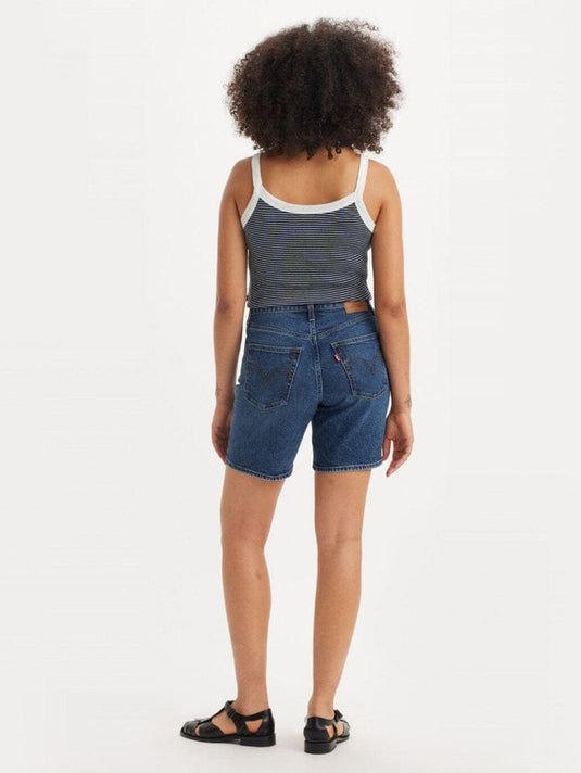 Levis Womens Ribcage Bermuda Shorts