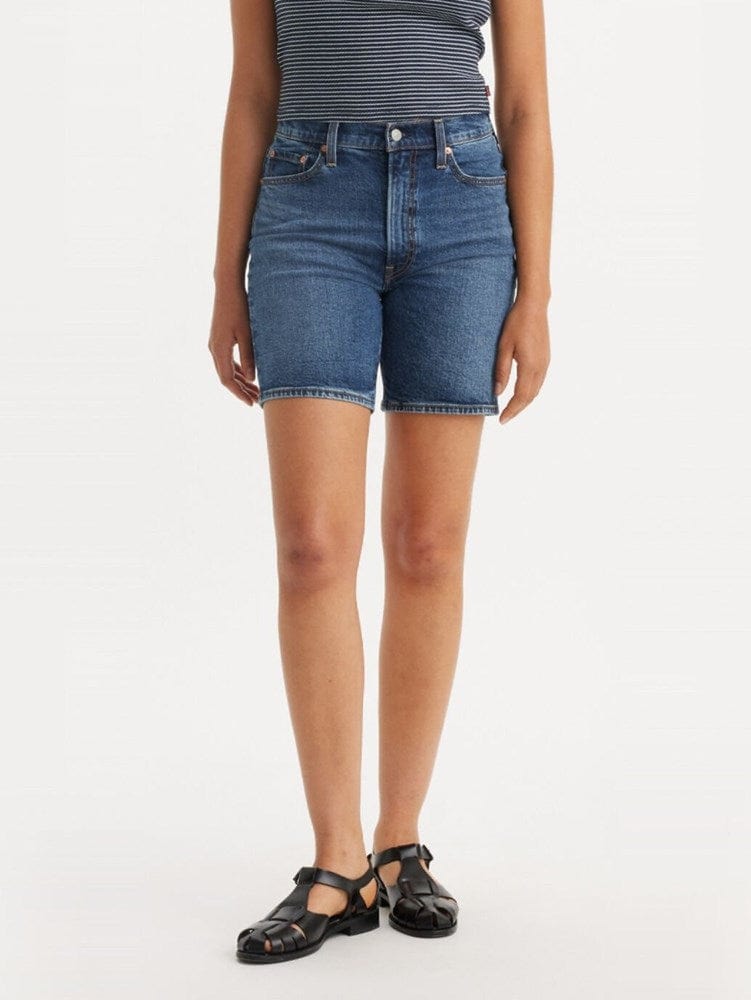 Load image into Gallery viewer, Levis Womens Ribcage Bermuda Shorts
