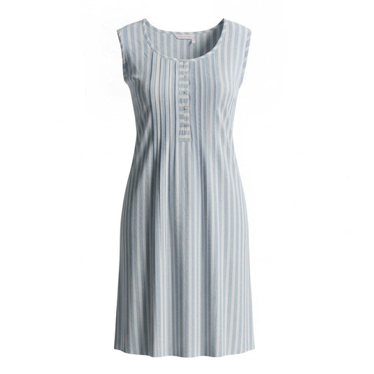 French Country Womens Nightie Sleeveless 105 Hampton Stripe
