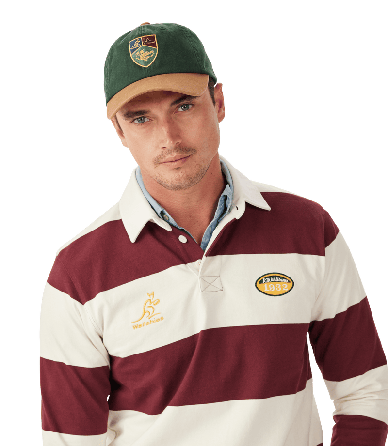 Load image into Gallery viewer, R.M. Williams x Wallabies Shield cap
