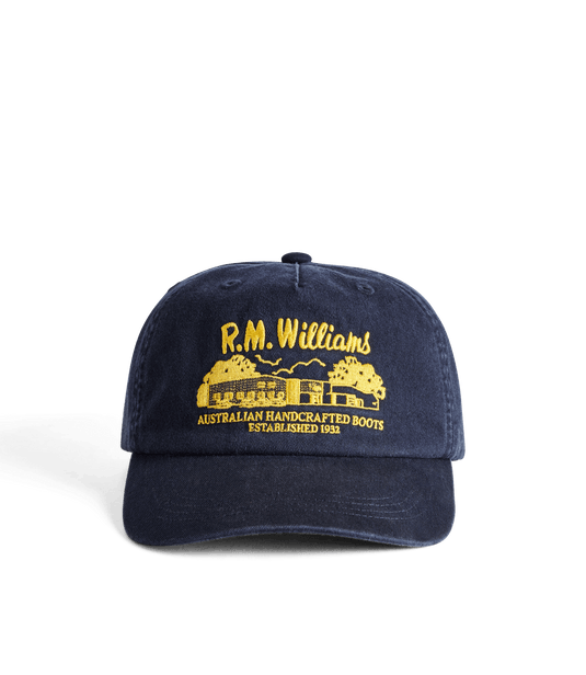R.M. Williams Workshop Twill Cap - Navy
