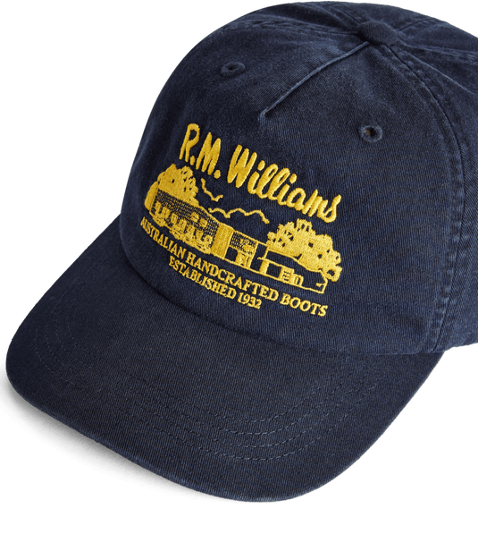 R.M. Williams Workshop Twill Cap - Navy