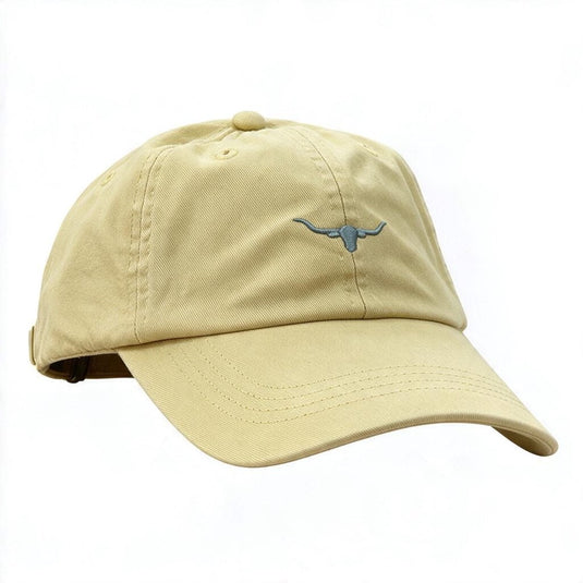 R.M. Williams Mini Longhorn Twill Cap - Lemon