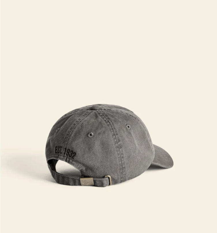 Load image into Gallery viewer, R.M. Williams Mini Longhorn Twill Cap - Charcoal
