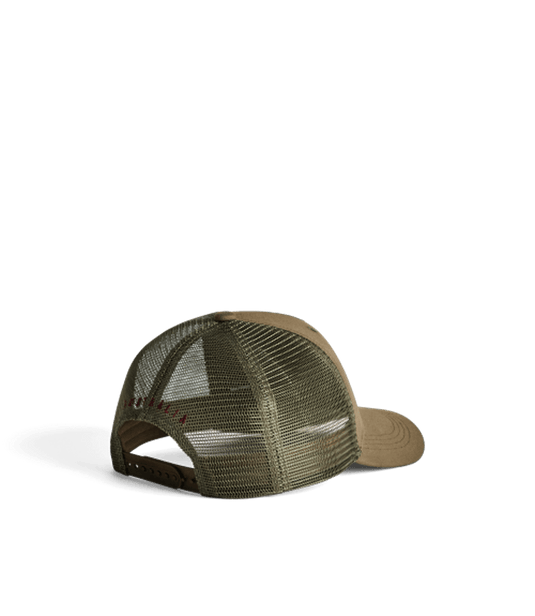 R.M. Williams RMW Longhorn Trucker Cap - Dark Olive