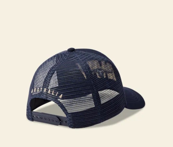 Load image into Gallery viewer, R.M. Williams RMW Steerhead Trucker Cap - Navy
