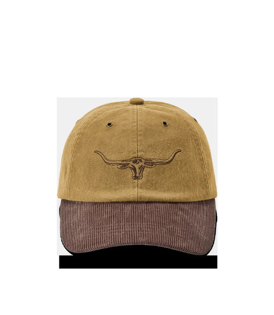 R.M. Williams Longhorn Wax Cotton Cap - Tan