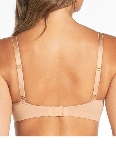 Ambra Womens Pure Basics T Shirt Bra - Nude