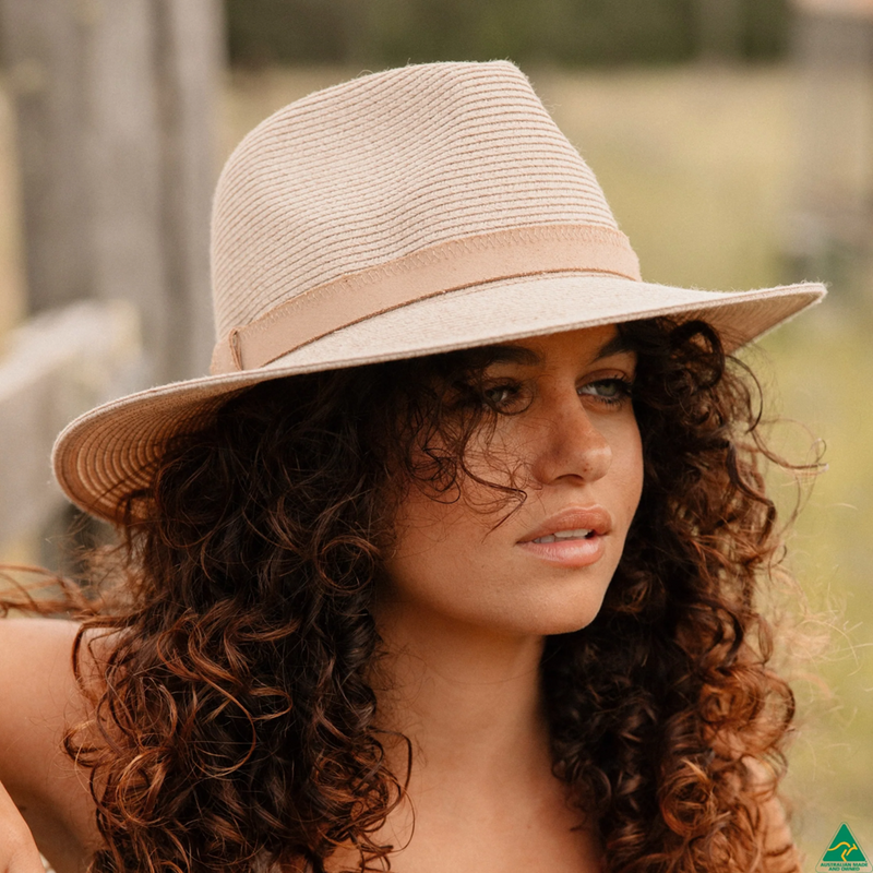Load image into Gallery viewer, Rigon Womens Doyles Flexibraid® Fedora
