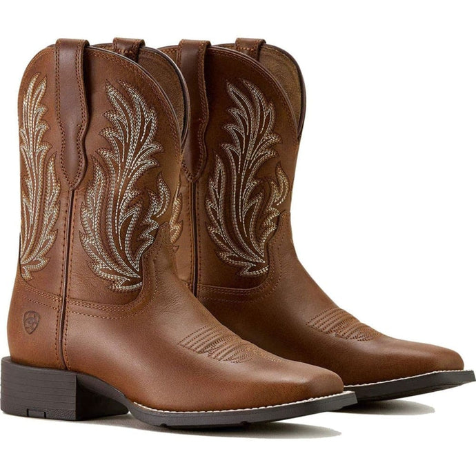 Ariat Womens Round Up Filly Boots - Sorrel Crunch
