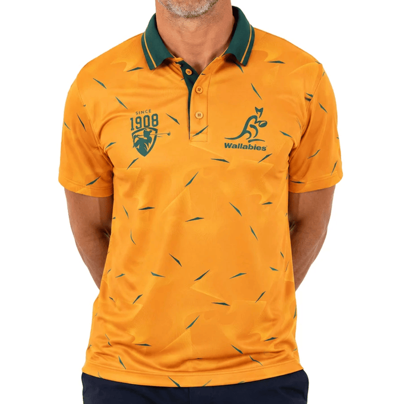 Load image into Gallery viewer, Ashtabula Mens Wallabies 'Links' Golf Polo
