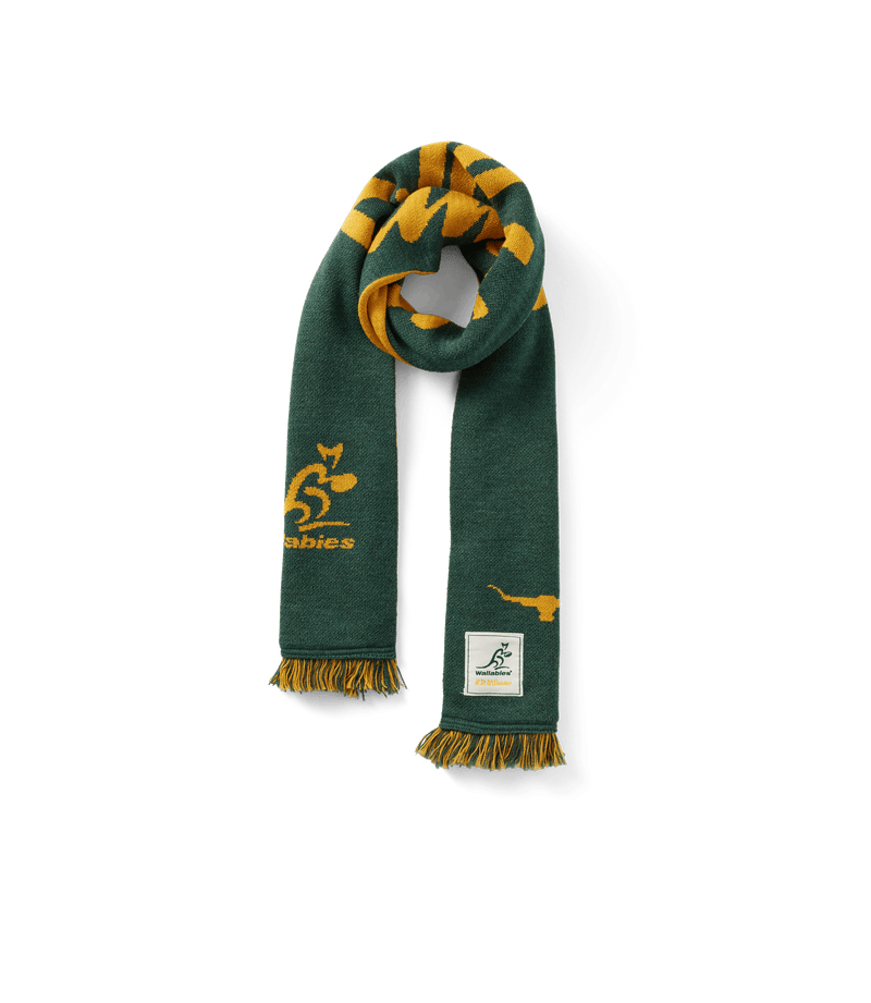 Load image into Gallery viewer, R.M. Williams x Wallabies Scarf - Moss
