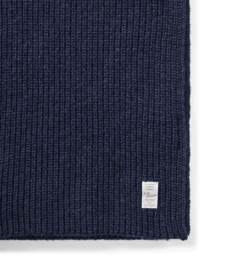 Load image into Gallery viewer, R.M. Williams Bowen Slim Scarf - Indigo
