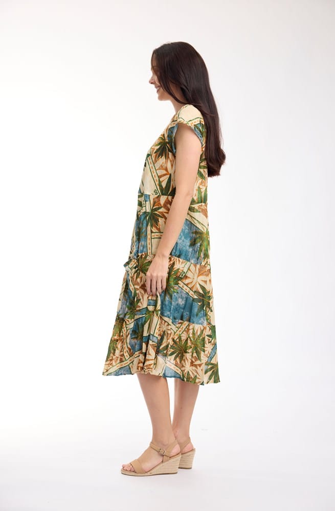 Load image into Gallery viewer, Orientique Womens Allard Dress Bias Front Pockets
