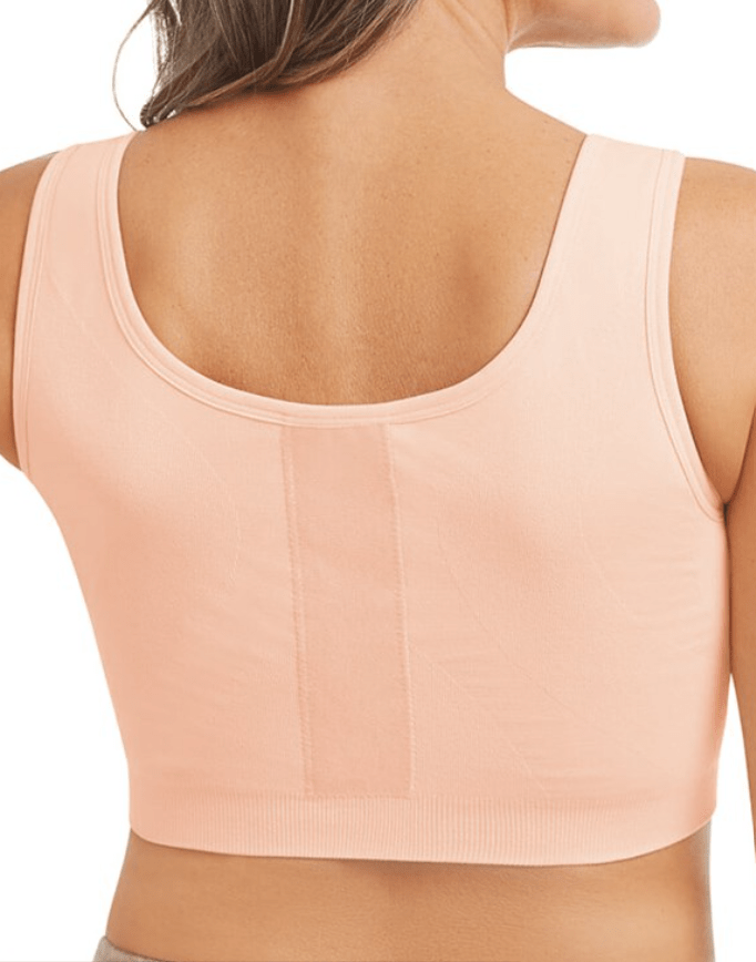 Load image into Gallery viewer, Amoena Womens Leyla Post-Surgical Compression Bra - Rose Nude
