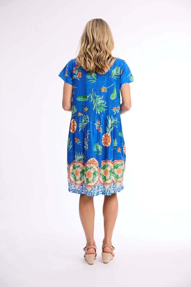 Load image into Gallery viewer, Orientique Womens Antibes Dress Boxy
