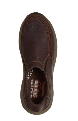 Skechers Mens Shoes Arch Fit Maverick - Red/Brown