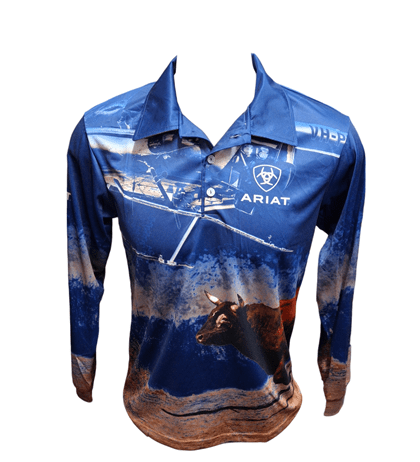 Load image into Gallery viewer, Ariat Unisex Fishing Shirt - Bullcatcher
