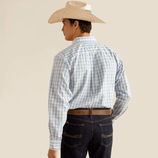 Load image into Gallery viewer, Ariat Mens Wrinkle Free Rhett Fitted Long Sleeve Shirt
