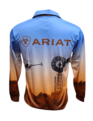 Load image into Gallery viewer, Ariat Unisex Fishing Shirt - Windmill
