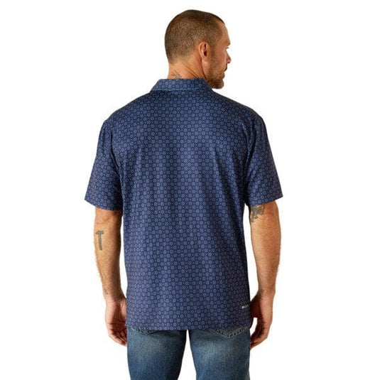 Ariat Mens 360 Airflow Short Sleeve Polo