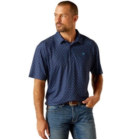 Ariat Mens 360 Airflow Short Sleeve Polo