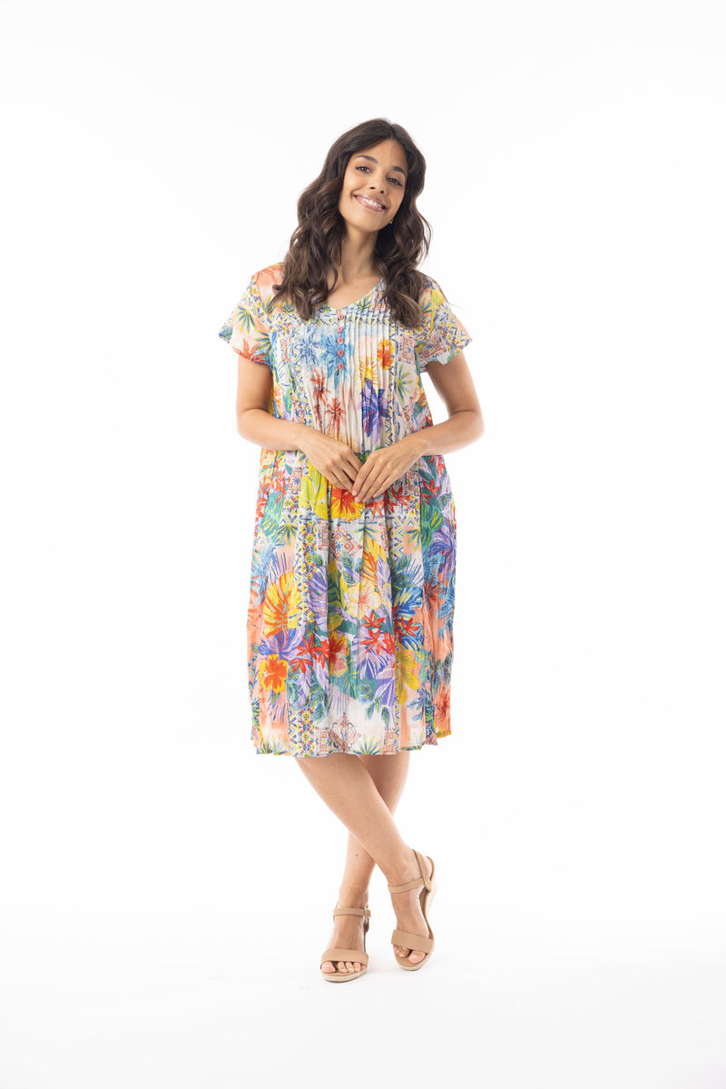 Load image into Gallery viewer, Orientique Womens Aruba Dress Ezy Fit

