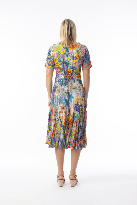 Orientique Womens Aruba Dress Godet