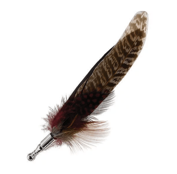 Load image into Gallery viewer, Avenel Hats Genuine Feather Lapel Pin
