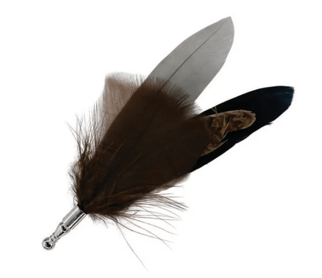 Load image into Gallery viewer, Avenel Hats Genuine Feather Lapel Pin
