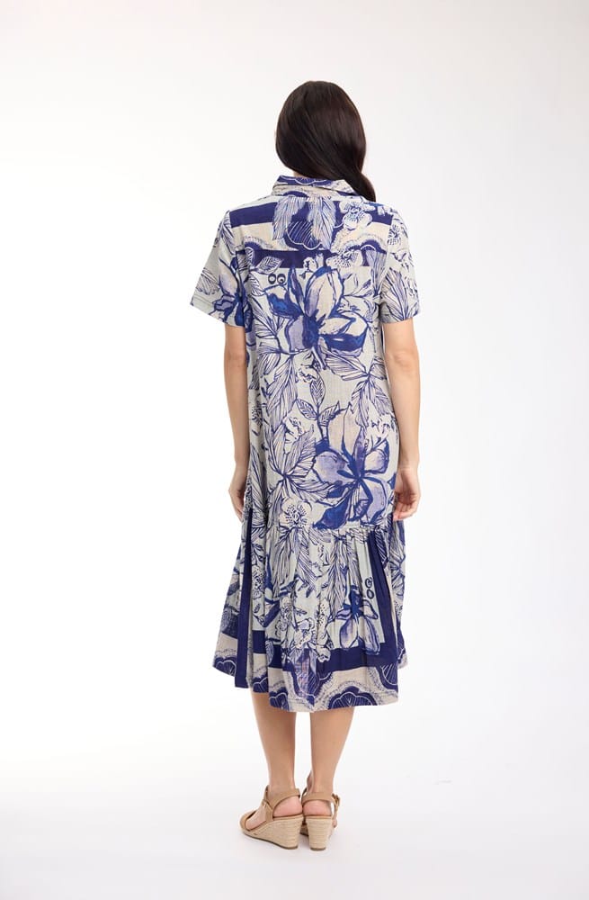 Load image into Gallery viewer, Orientique Womens Avignon Dress Patch Long
