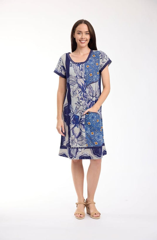 Orientique Womens Avignon Dress Patch