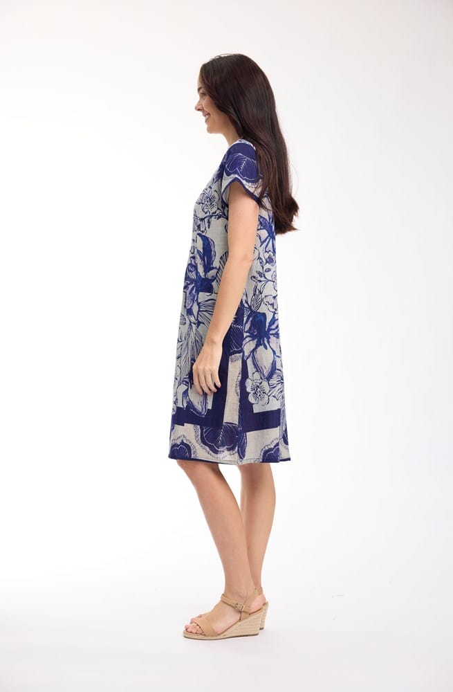 Load image into Gallery viewer, Orientique Womens Avignon Dress Bib Pockets
