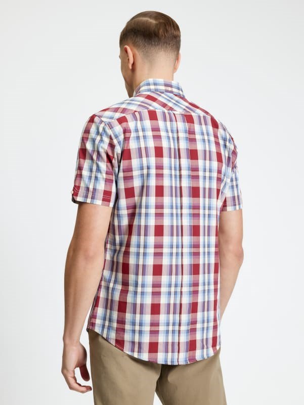 Load image into Gallery viewer, Ben Sherman Mens Short Sleeve Classic Check Shirt
