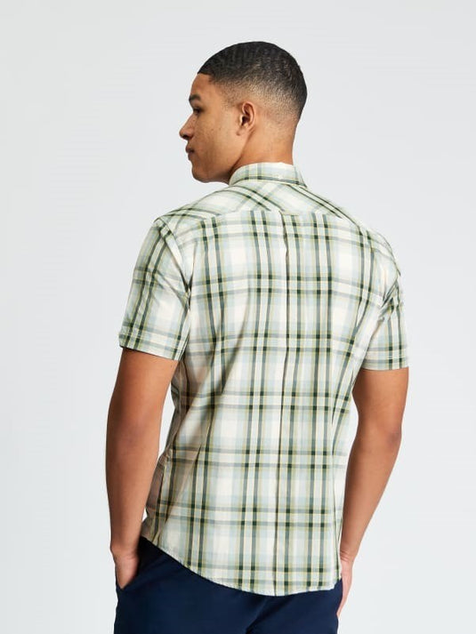 Ben Sherman Mens Short Sleeve Classic Check Shirt