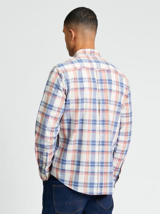 Ben Sherman Mens Long Sleeve Check Shirt