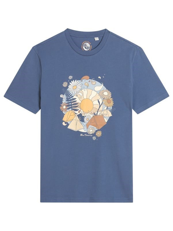 Load image into Gallery viewer, Ben Sherman Mens Festivel Target T-Shirt
