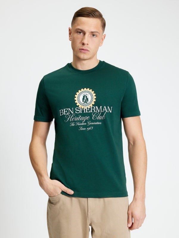 Load image into Gallery viewer, Ben Sherman Mens Heritage Club T-Shirt
