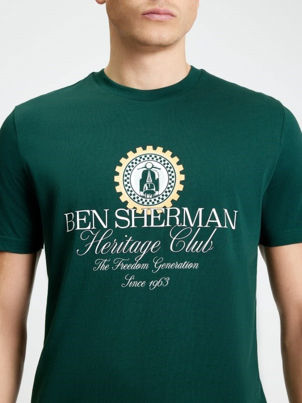 Load image into Gallery viewer, Ben Sherman Mens Heritage Club T-Shirt
