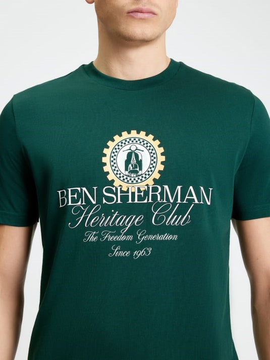 Ben Sherman Mens Heritage Club T-Shirt