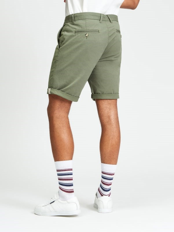 Load image into Gallery viewer, Ben Sherman Mens Signature Chino Shorts in Loden
