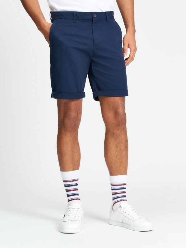 Load image into Gallery viewer, Ben Sherman Mens Signature Chino Shorts in Dark Navy
