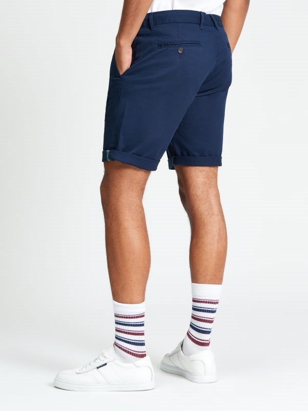 Load image into Gallery viewer, Ben Sherman Mens Signature Chino Shorts in Dark Navy
