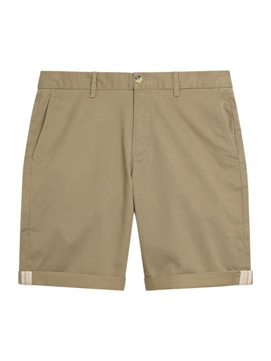 Ben Sherman Mens Signature Chino Shorts in Stone