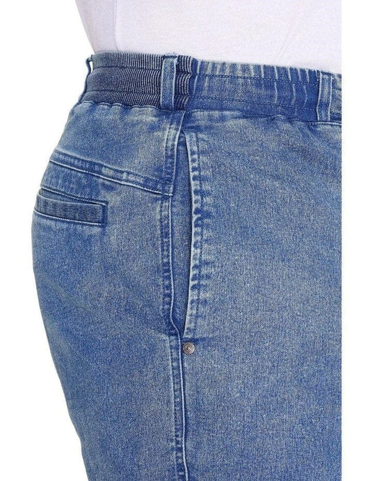 Brekaway Big Mens Intense Denim Shorts