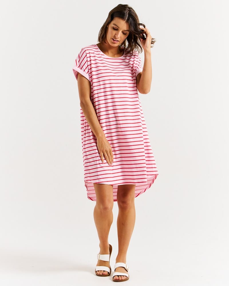 Load image into Gallery viewer, Betty Basic Womens Maxine T-Shirt Dress
